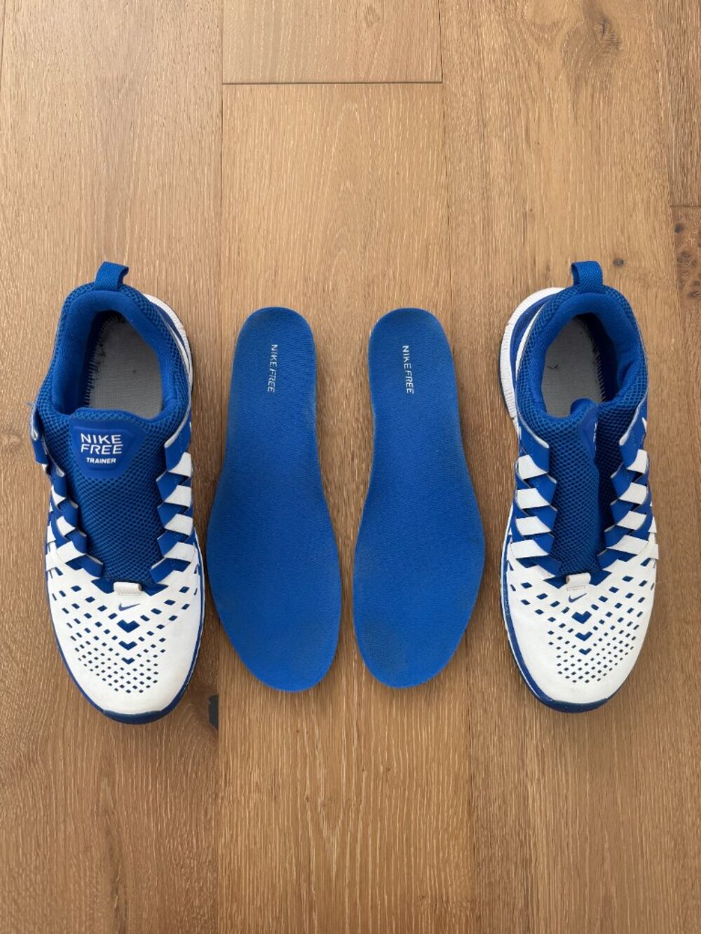 Nike Shoes Men 12 Free Trainer 5.0 TB Game Royal Blue White 579811-402 Sneakers - Picture 11 of 16